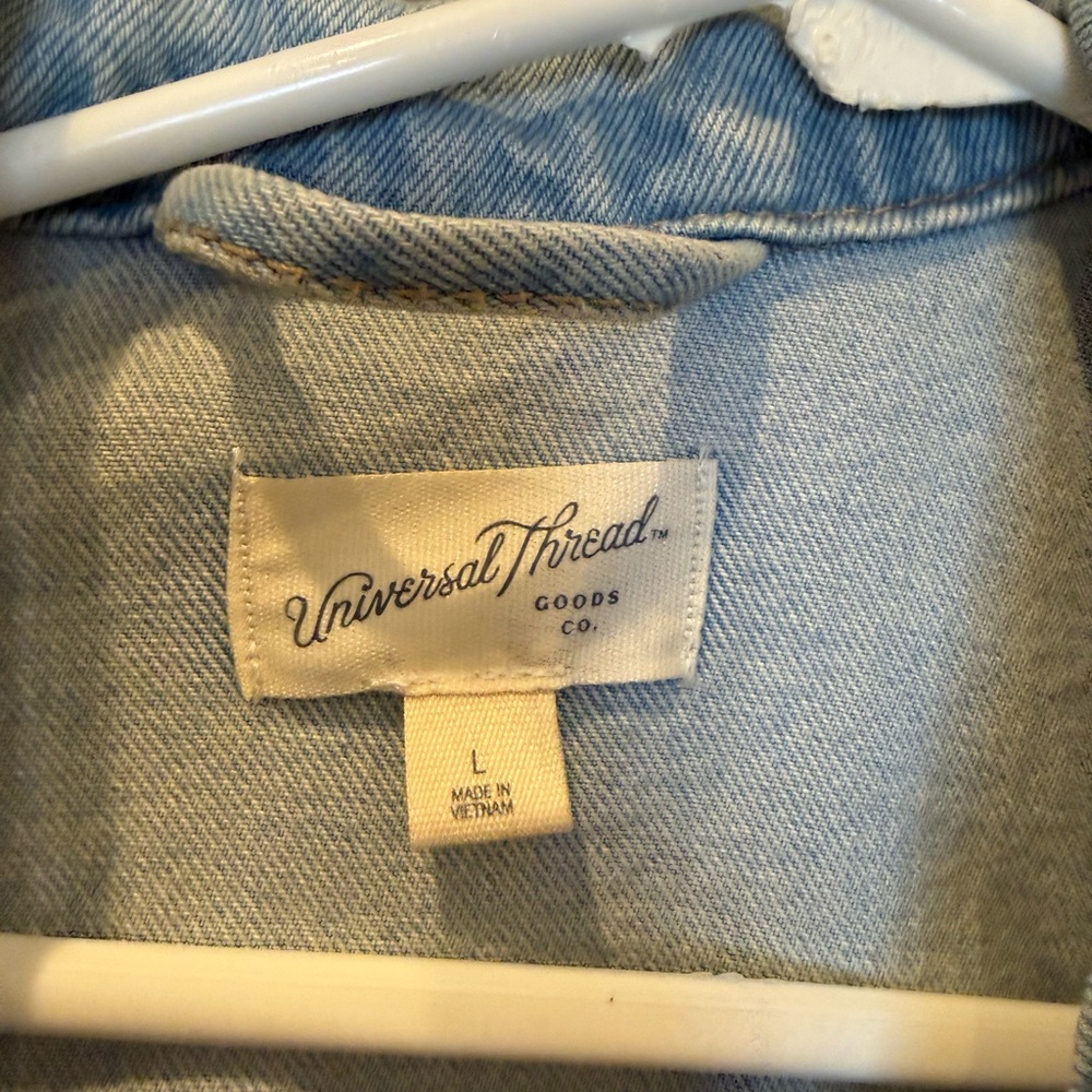 Oversized Denim Jacket- Universal Threads - image 2